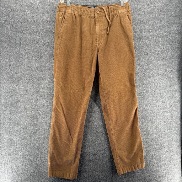 Hollister Other - Hollister Pants Mens XL Corduroy Pull On Slim Straight Epic Flex Grunge Casual